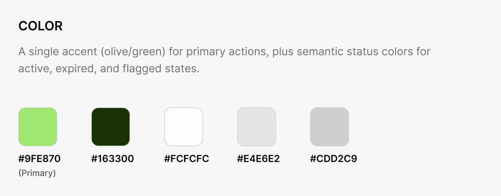 OpenApp design-system colour roles